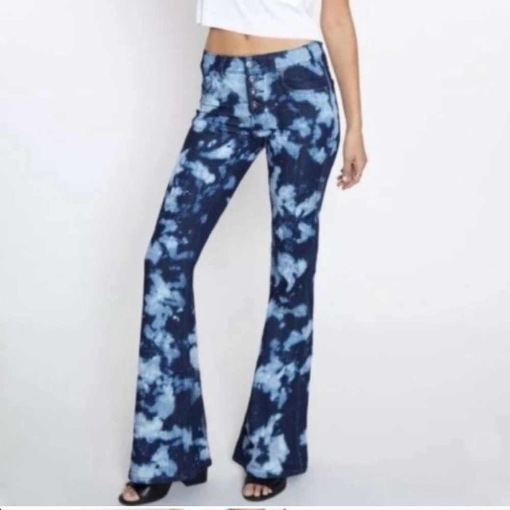 Carmar bleach dye jeans